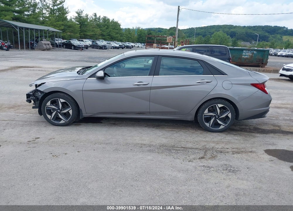 2021 HYUNDAI ELANTRA VIN: KMHLN4AG5MU155610