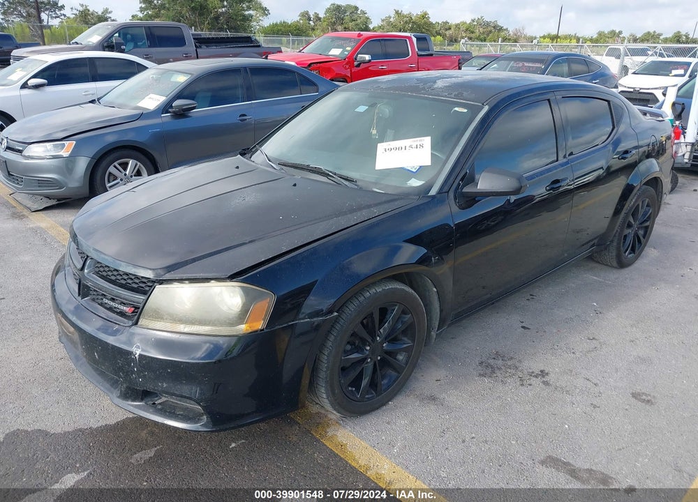 2014 DODGE AVENGER SE VIN: 1C3CDZAG9EN104650