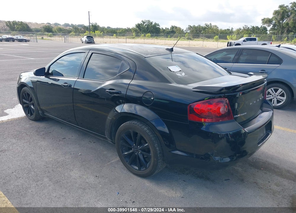 2014 DODGE AVENGER SE VIN: 1C3CDZAG9EN104650