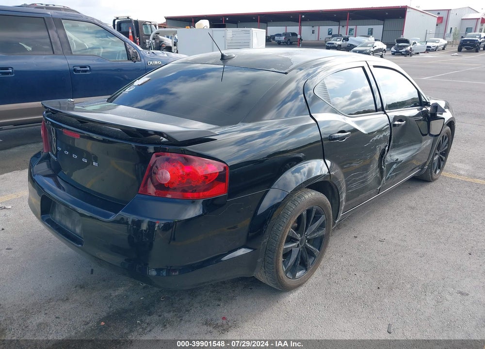 2014 DODGE AVENGER SE VIN: 1C3CDZAG9EN104650