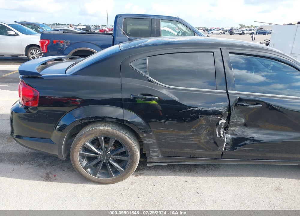 2014 DODGE AVENGER SE VIN: 1C3CDZAG9EN104650