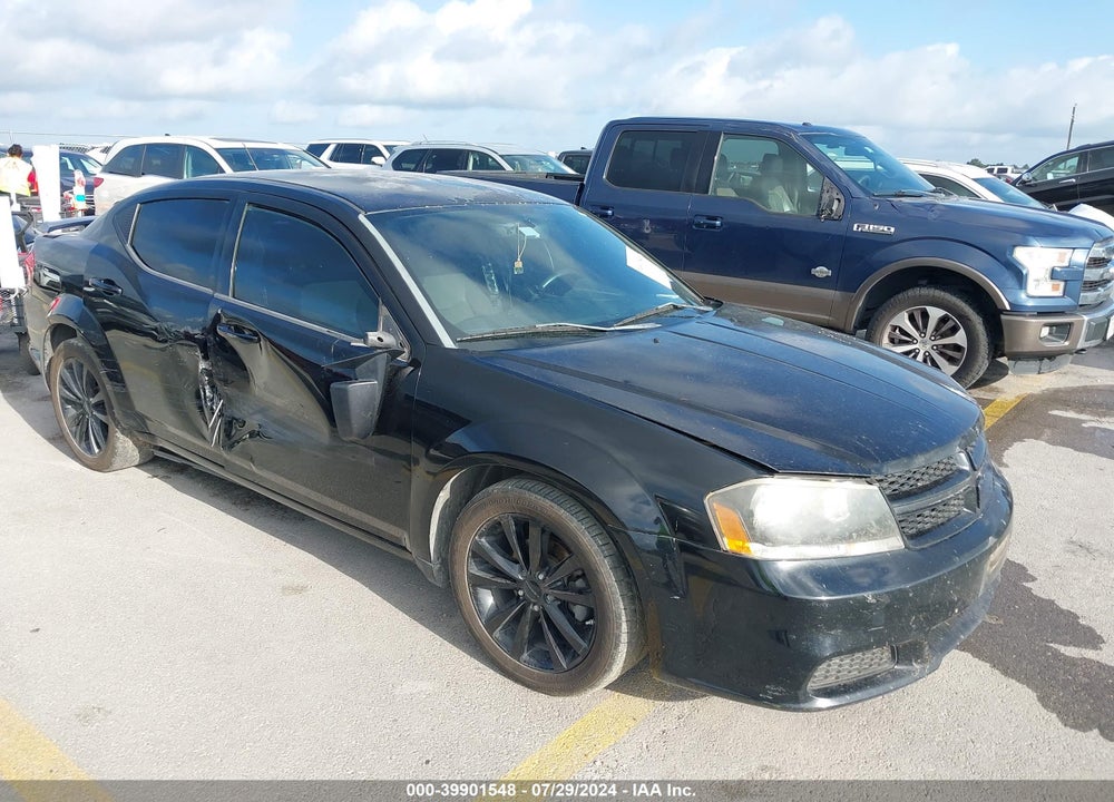 2014 DODGE AVENGER SE VIN: 1C3CDZAG9EN104650