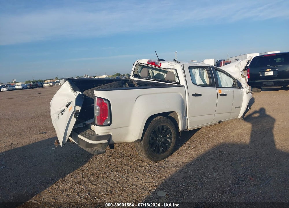 2022 GMC CANYON 2WD SHORT BOX ELEVATION STANDARD VIN: 1GTG5BEN3N1278876