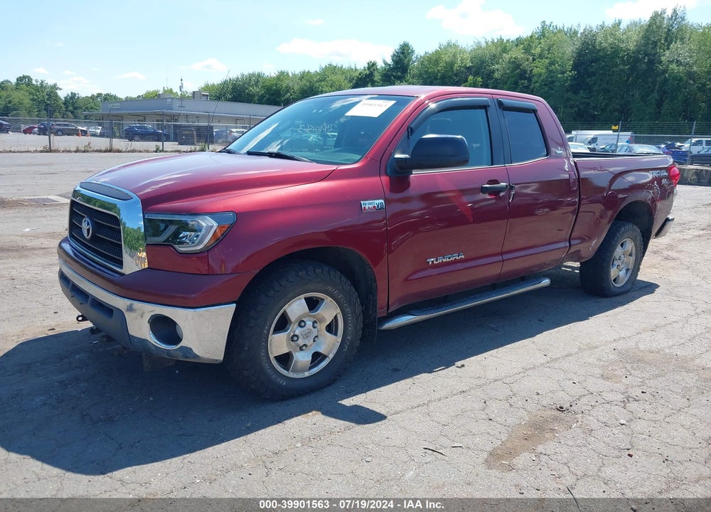 2007 TOYOTA TUNDRA SR5 5.7L V8 VIN: 5TBBV54147S452625