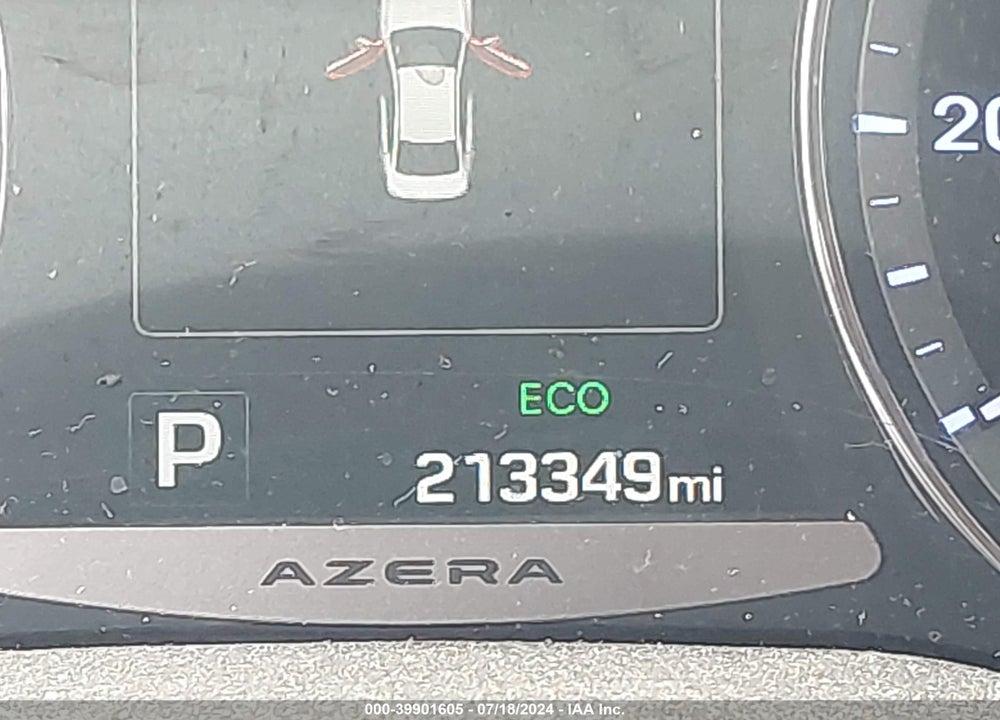 2015 HYUNDAI AZERA VIN: KMHFH4JG5FA434077