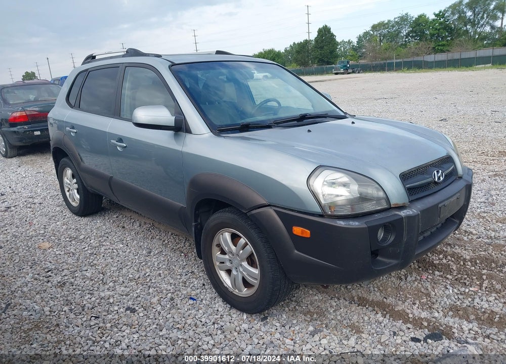 2006 HYUNDAI TUCSON GLS/LIMITED VIN: KM8JN72D86U448028