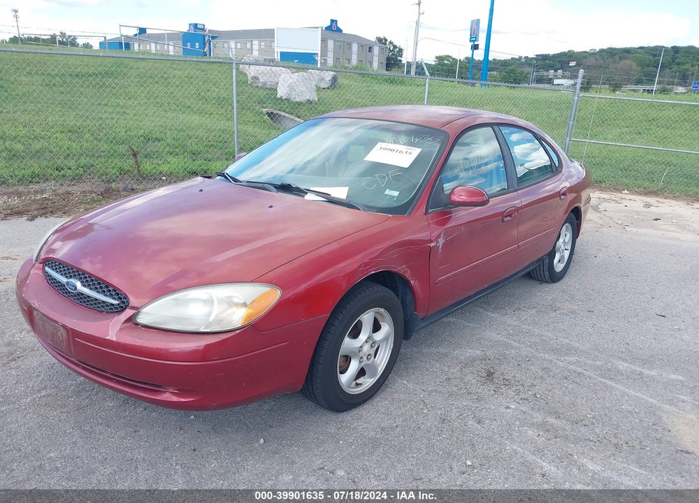 2002 FORD TAURUS SES VIN: 1FAFP55282A209860