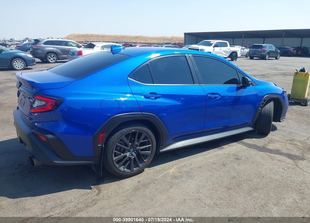 2022 SUBARU WRX LIMITED VIN: JF1VBAL69N9009049