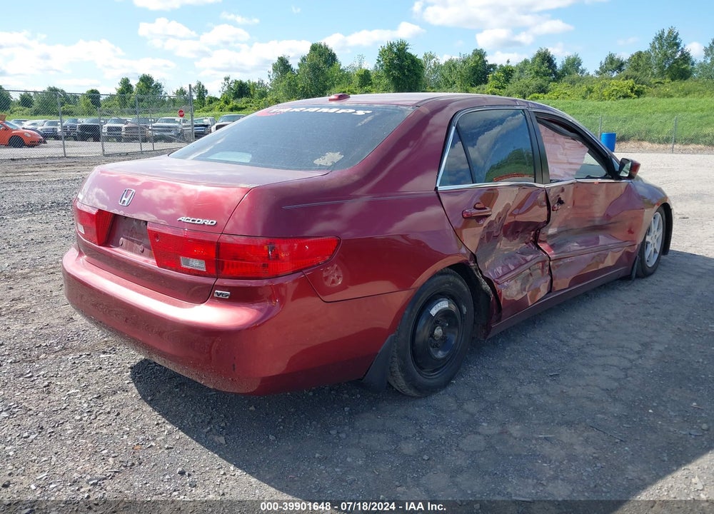 2005 HONDA ACCORD 3.0 EX VIN: 1HGCM66565A019081