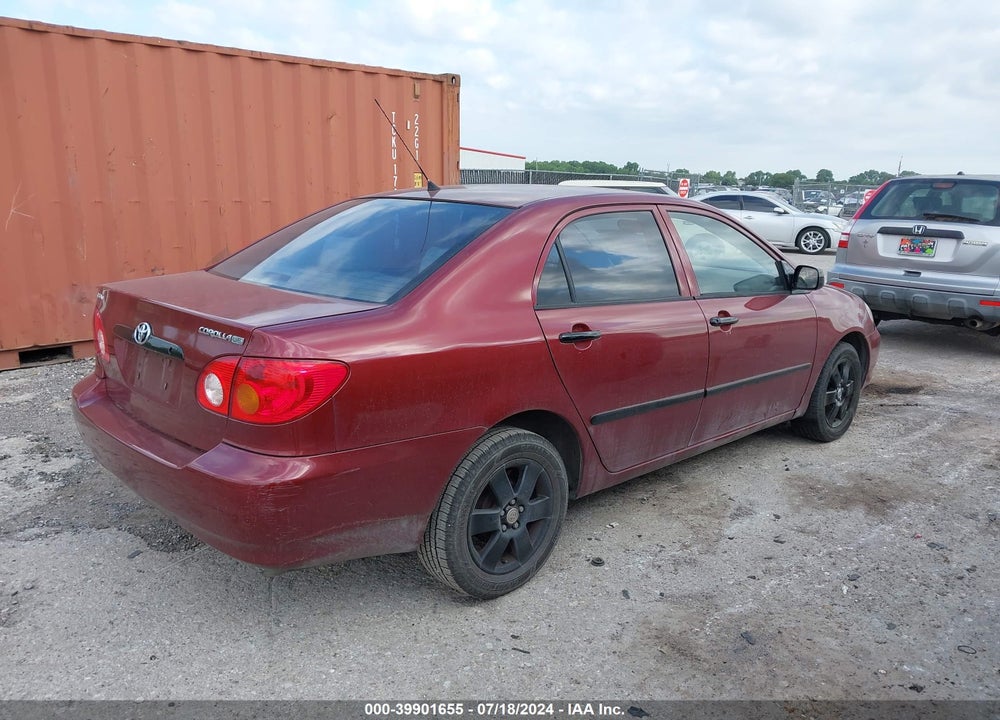 2004 TOYOTA COROLLA LE VIN: JTDBR32E340052933