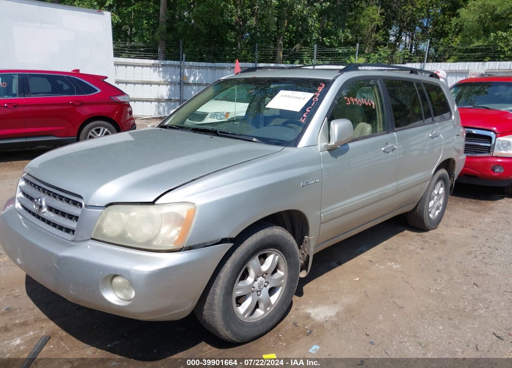 2003 TOYOTA HIGHLANDER LIMITED V6 VIN: JTEHF21A430129623