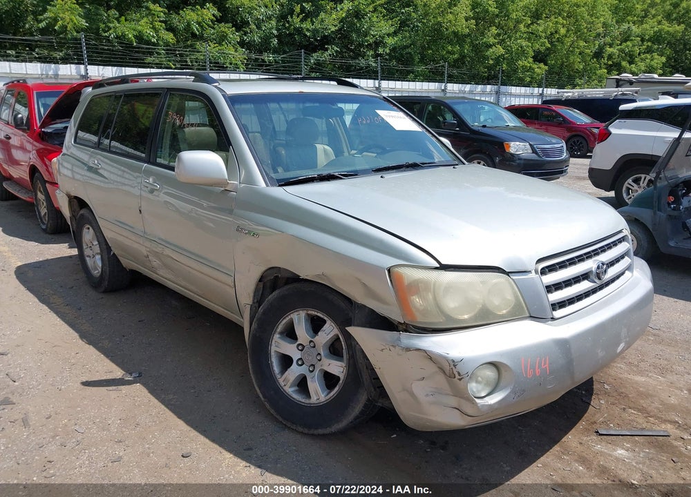 2003 TOYOTA HIGHLANDER LIMITED V6 VIN: JTEHF21A430129623