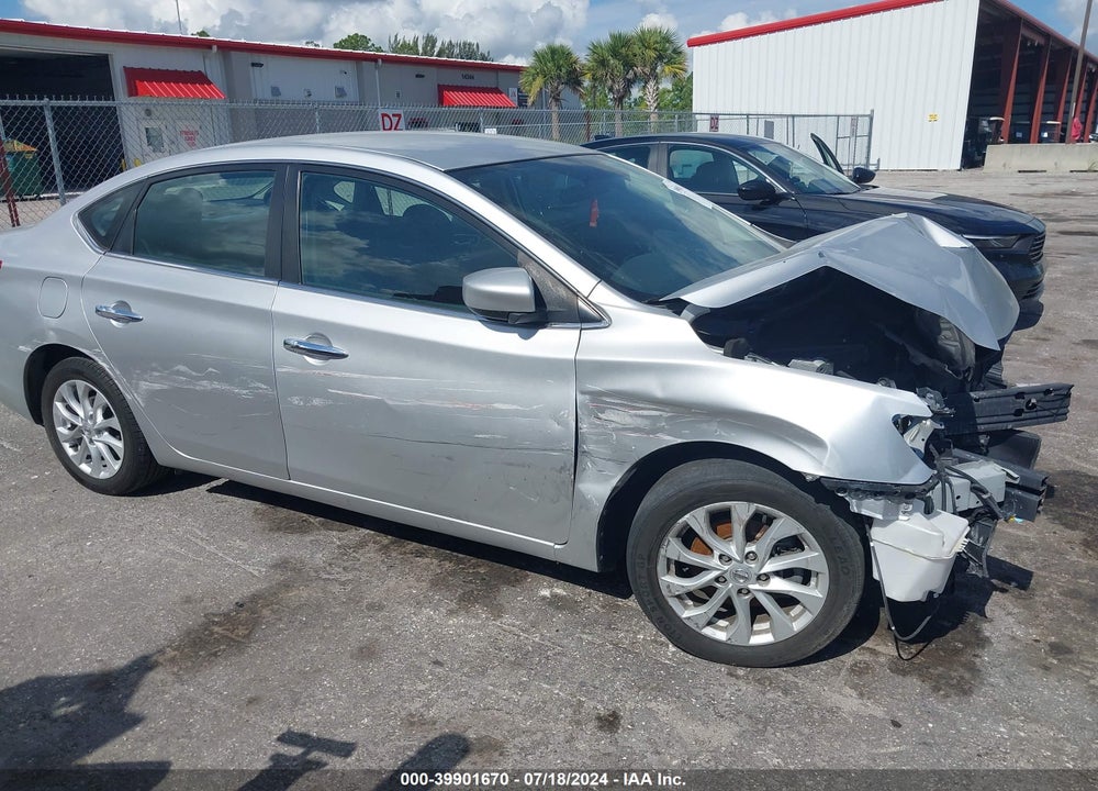 2019 NISSAN SENTRA SV VIN: 3N1AB7AP3KY449199