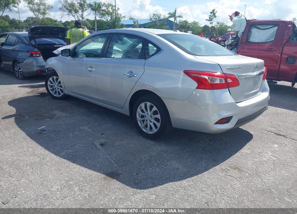 2019 NISSAN SENTRA SV VIN: 3N1AB7AP3KY449199