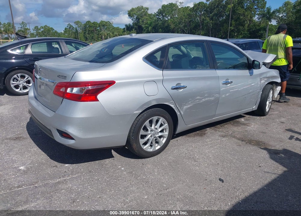 2019 NISSAN SENTRA SV VIN: 3N1AB7AP3KY449199