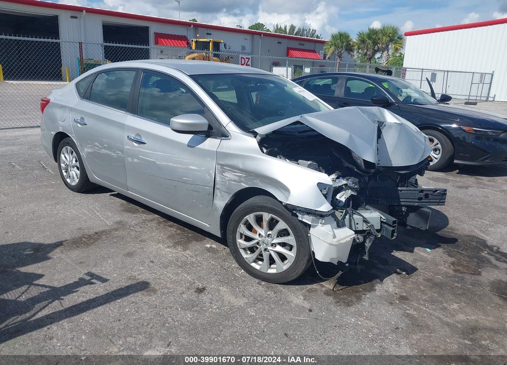 2019 NISSAN SENTRA SV VIN: 3N1AB7AP3KY449199
