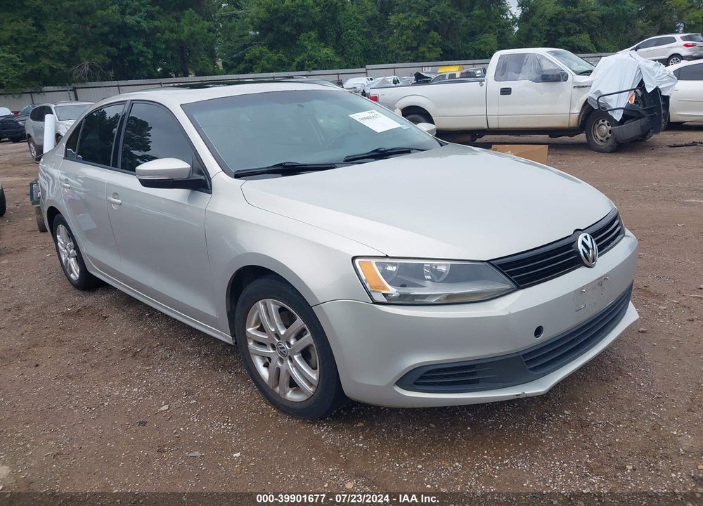 2011 VOLKSWAGEN JETTA 2.5L SE VIN: 3VWDX7AJ2BM345508