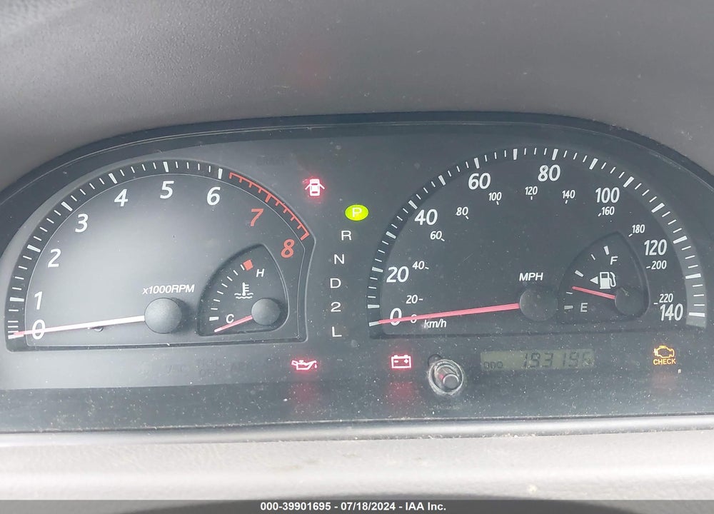 2003 TOYOTA CAMRY LE V6 VIN: 4T1BF32K73U545614