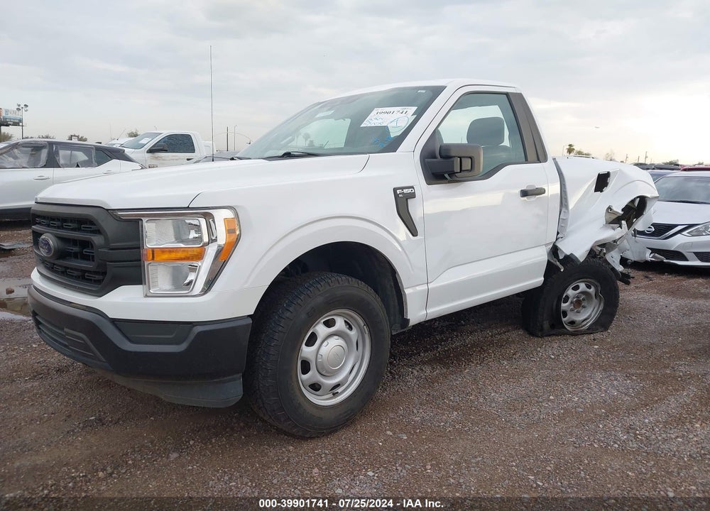 2021 FORD F-150 XL VIN: 1FTMF1CB1MKD02345