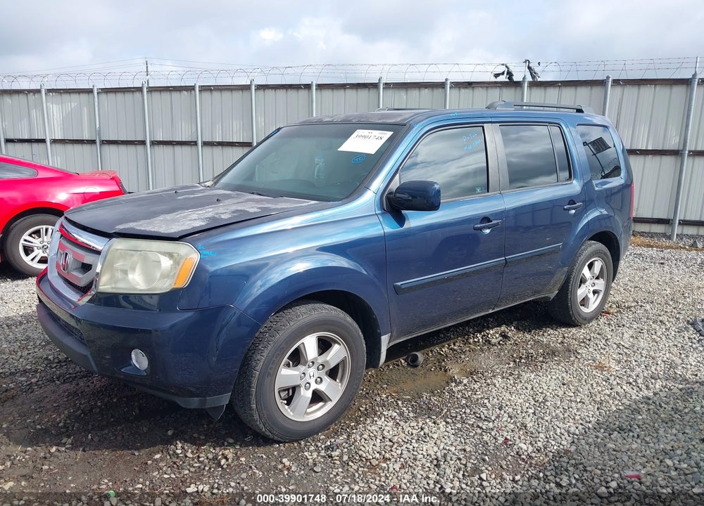 2009 HONDA PILOT EX-L VIN: 5FNYF38639B018776