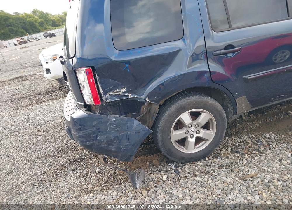 2009 HONDA PILOT EX-L VIN: 5FNYF38639B018776