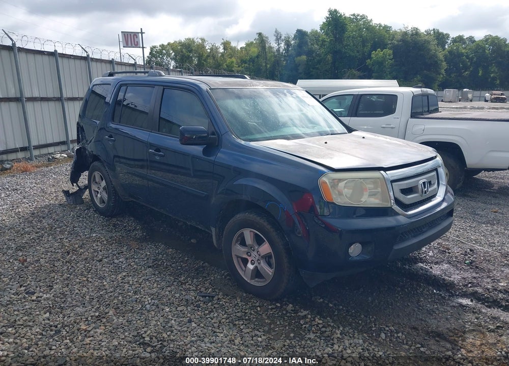 2009 HONDA PILOT EX-L VIN: 5FNYF38639B018776