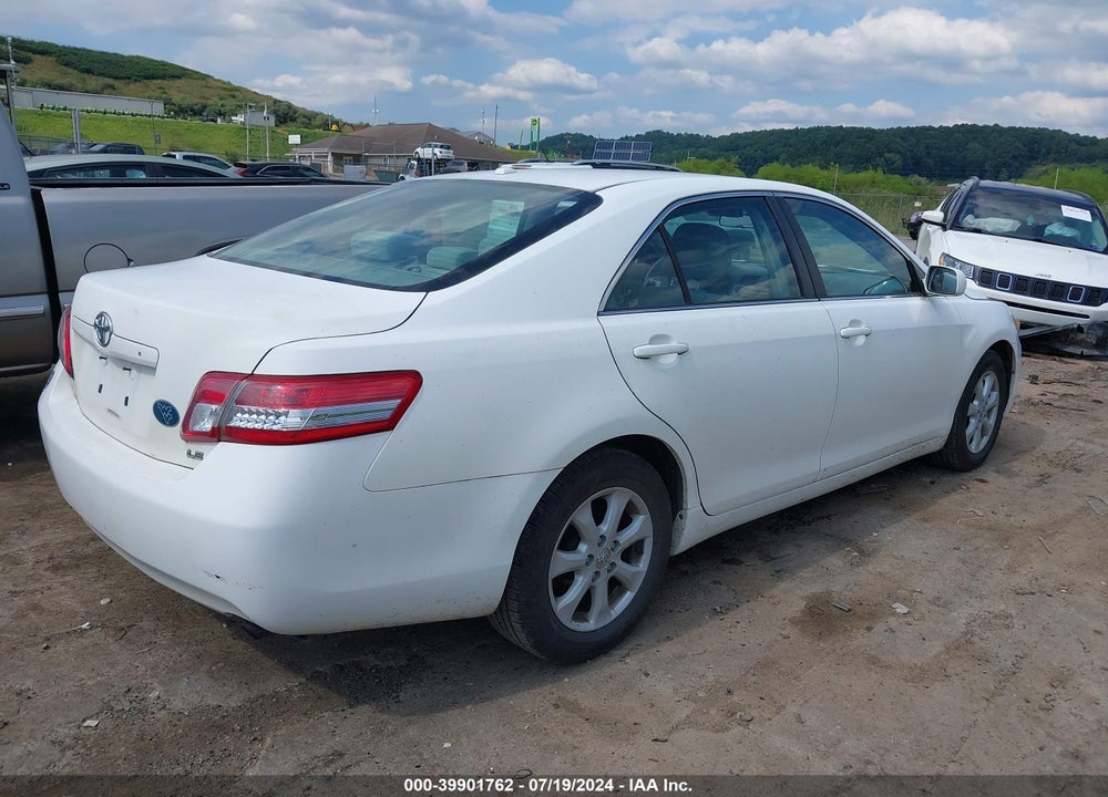 2011 TOYOTA CAMRY LE VIN: 4T1BF3EK7BU765460