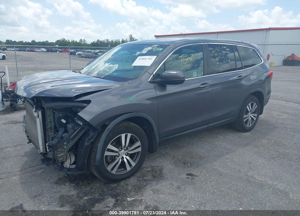2018 HONDA PILOT EX-L VIN: 5FNYF5H59JB033581