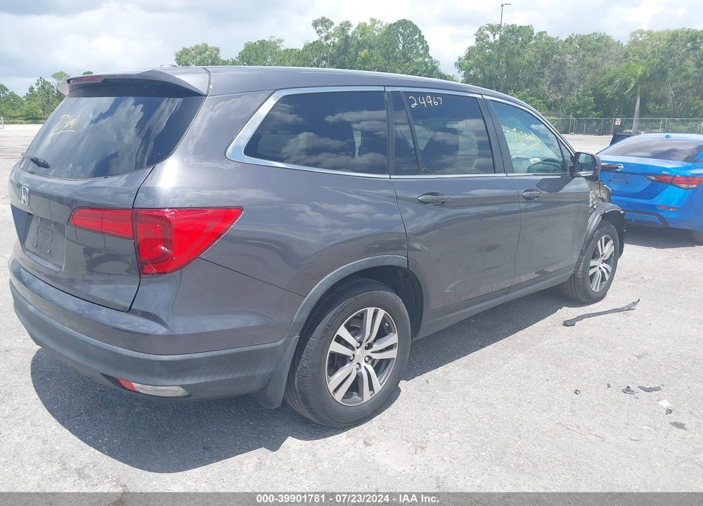 2018 HONDA PILOT EX-L VIN: 5FNYF5H59JB033581