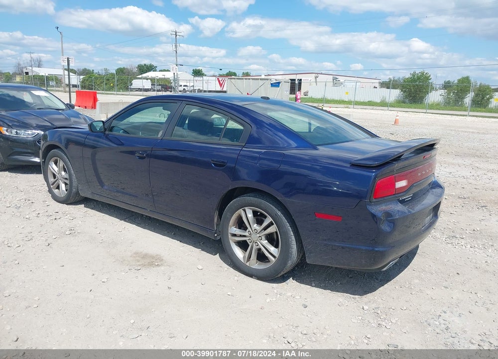 2013 DODGE CHARGER SXT VIN: 2C3CDXJG1DH580628