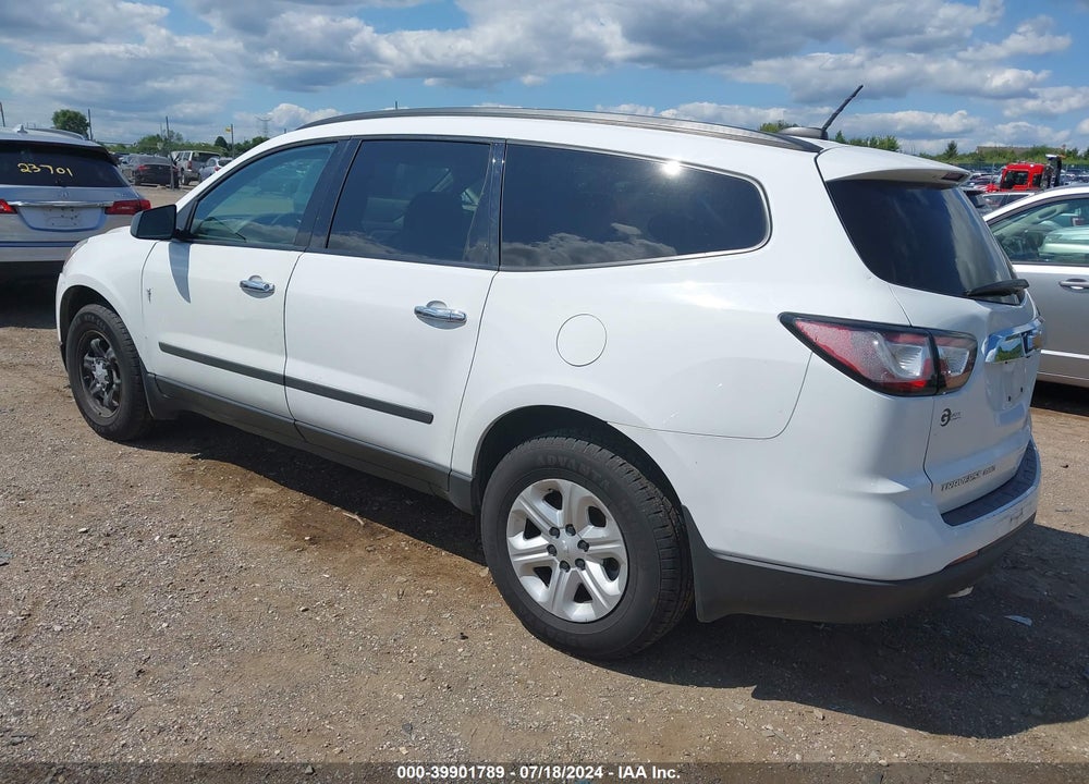 2017 CHEVROLET TRAVERSE LS VIN: 1GNKVFED3HJ240875
