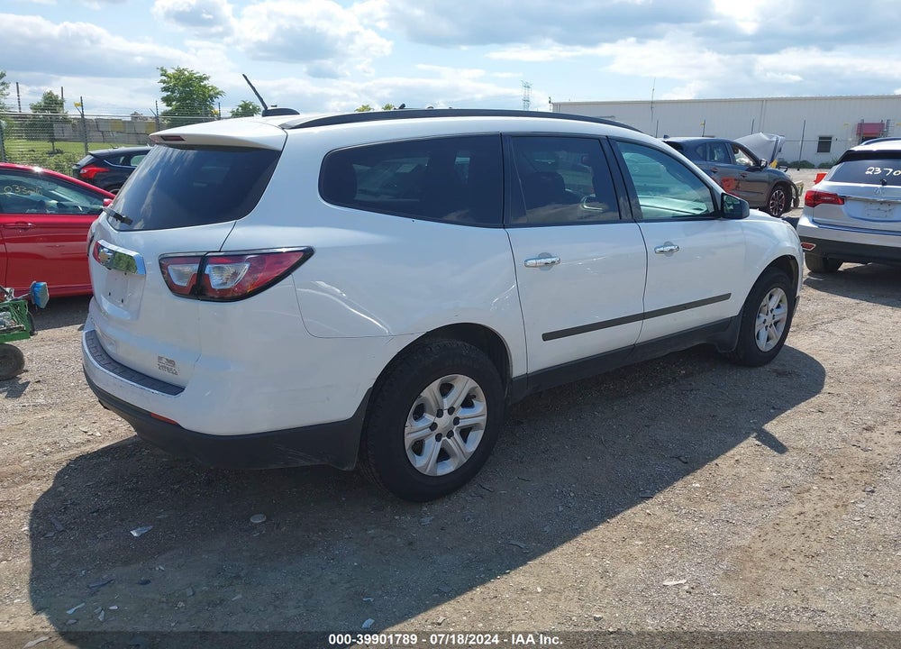 2017 CHEVROLET TRAVERSE LS VIN: 1GNKVFED3HJ240875