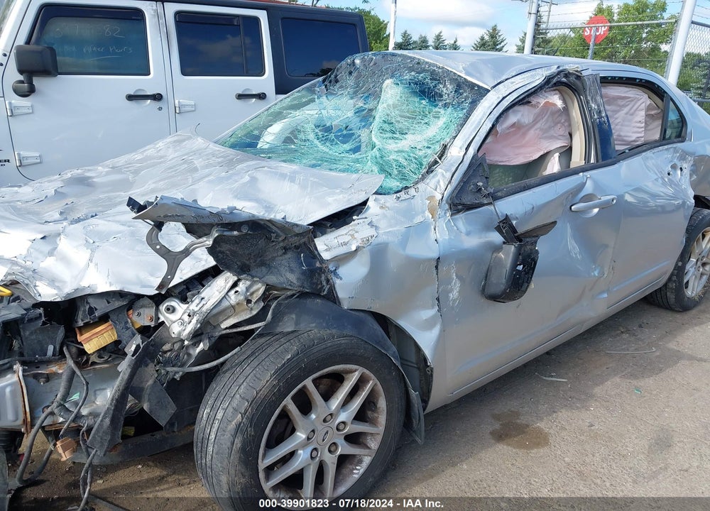 2012 FORD FUSION S VIN: 3FAHP0GA5CR394599