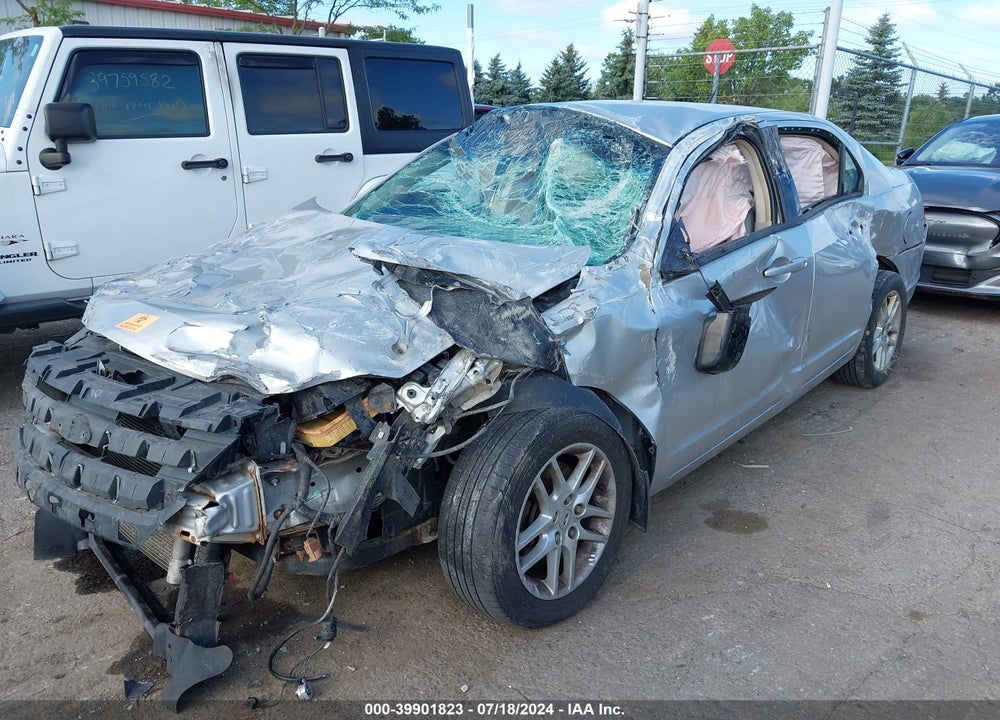 2012 FORD FUSION S VIN: 3FAHP0GA5CR394599