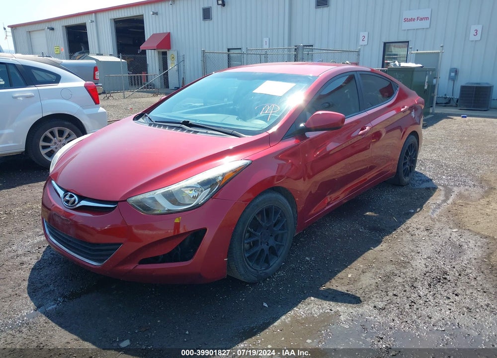 2014 HYUNDAI ELANTRA SE VIN: 5NPDH4AE7EH497831