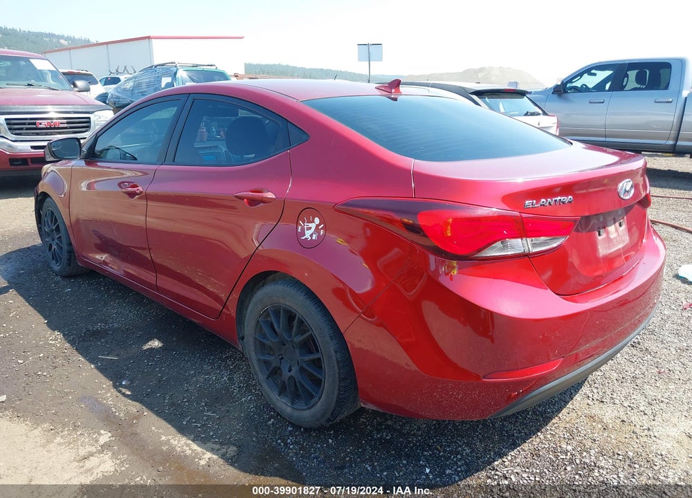 2014 HYUNDAI ELANTRA SE VIN: 5NPDH4AE7EH497831