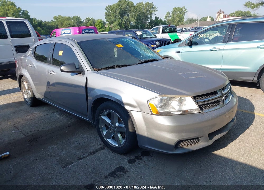 2013 DODGE AVENGER SE VIN: 1C3CDZAB6DN630253
