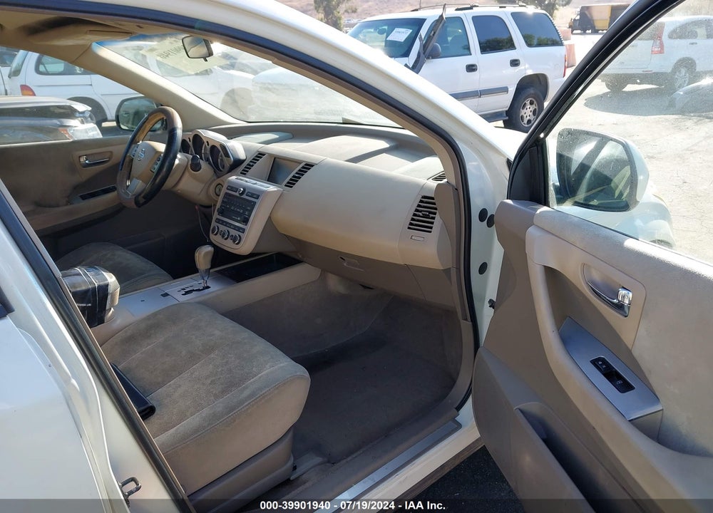 2007 NISSAN MURANO S VIN: JN8AZ08T97W505670