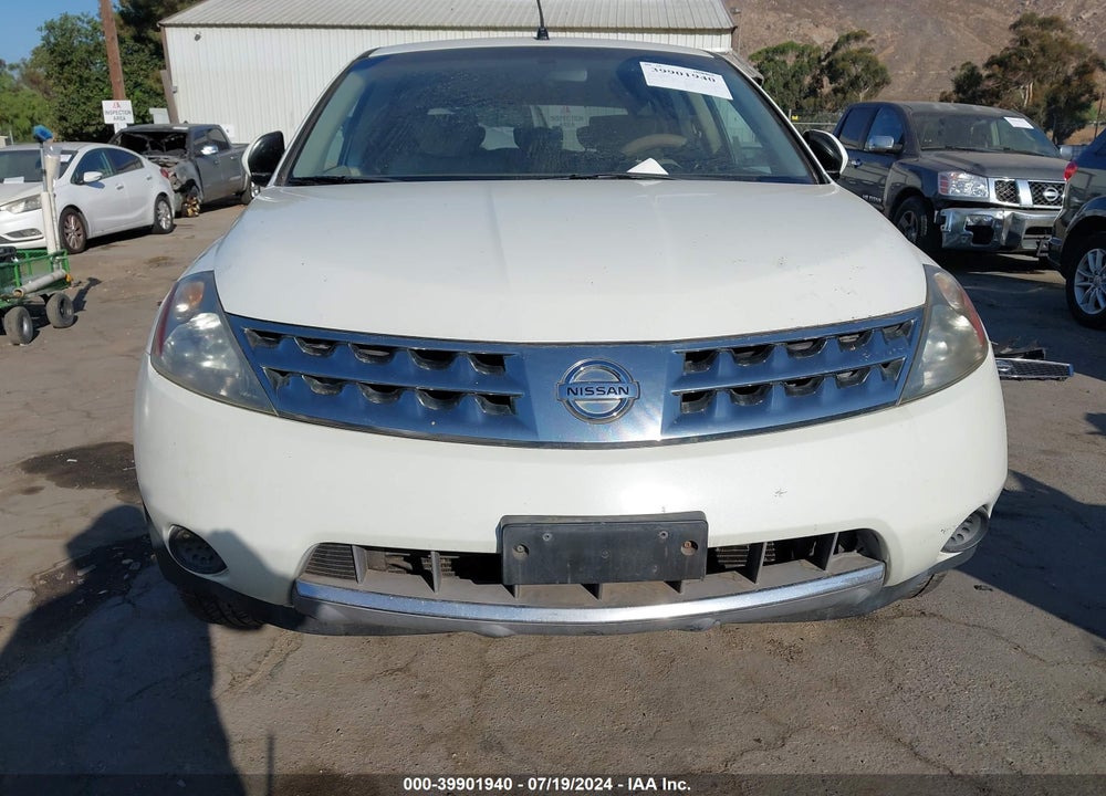 2007 NISSAN MURANO S VIN: JN8AZ08T97W505670