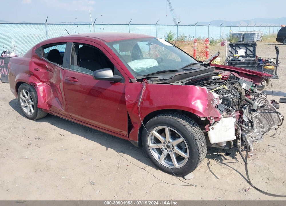 2014 DODGE AVENGER SE VIN: 1C3CDZAB8EN214853