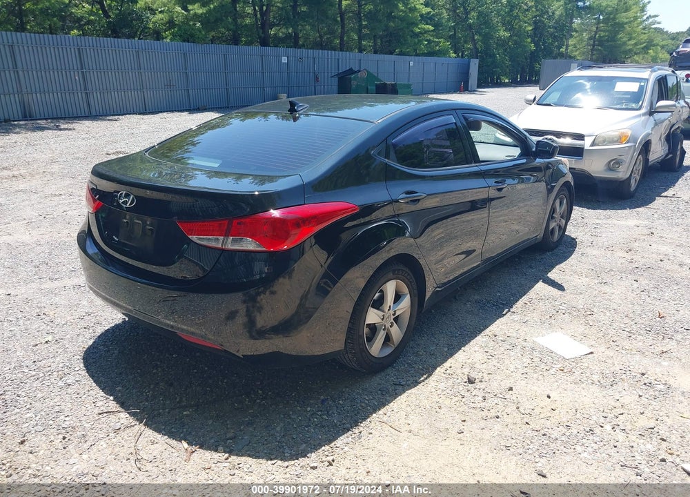2013 HYUNDAI ELANTRA GLS VIN: 5NPDH4AE6DH271293