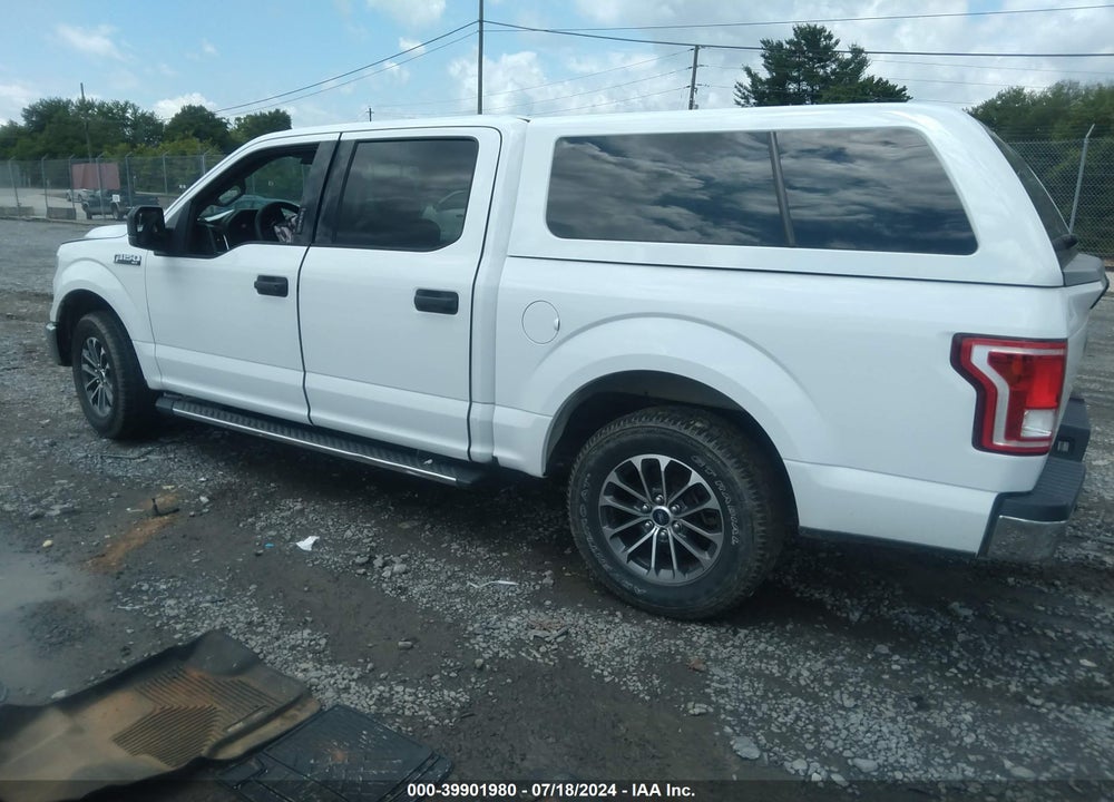 2016 FORD F-150 XLT VIN: 1FTEW1CF7GFA55420