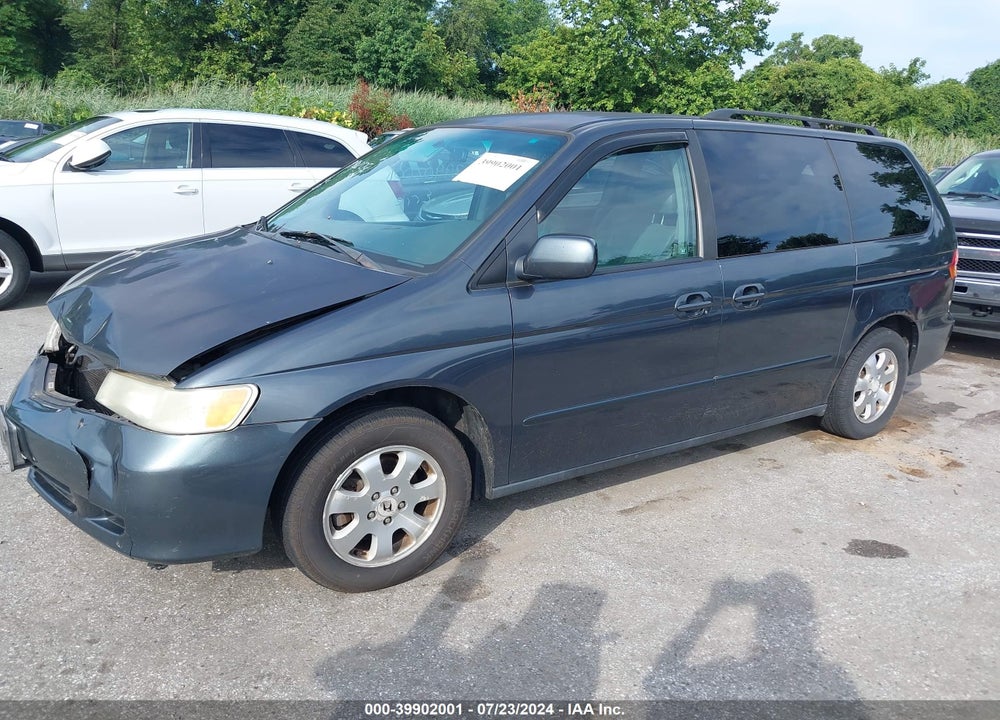 2004 HONDA ODYSSEY EX-L VIN: 5FNRL18944B137327
