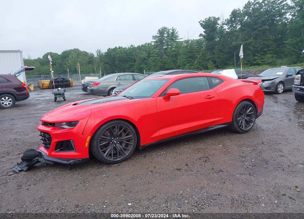 2017 CHEVROLET CAMARO ZL1 VIN: 1G1FK1R69H0201160