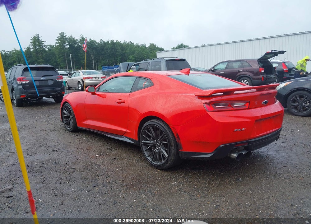 2017 CHEVROLET CAMARO ZL1 VIN: 1G1FK1R69H0201160