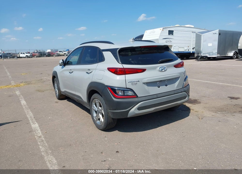 2022 HYUNDAI KONA SEL VIN: KM8K3CABXNU911465