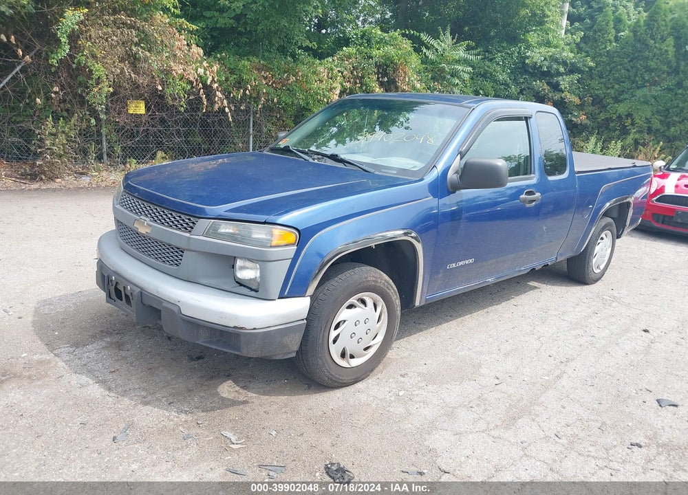 2005 CHEVROLET COLORADO FLEET VIN: 1GCCS196658140826