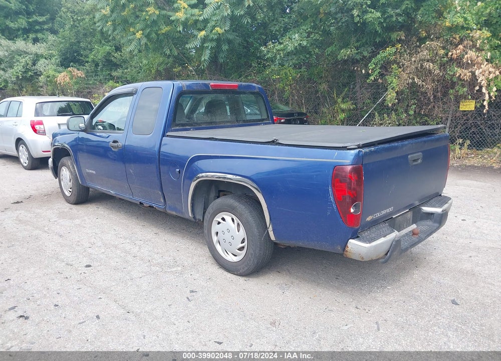 2005 CHEVROLET COLORADO FLEET VIN: 1GCCS196658140826