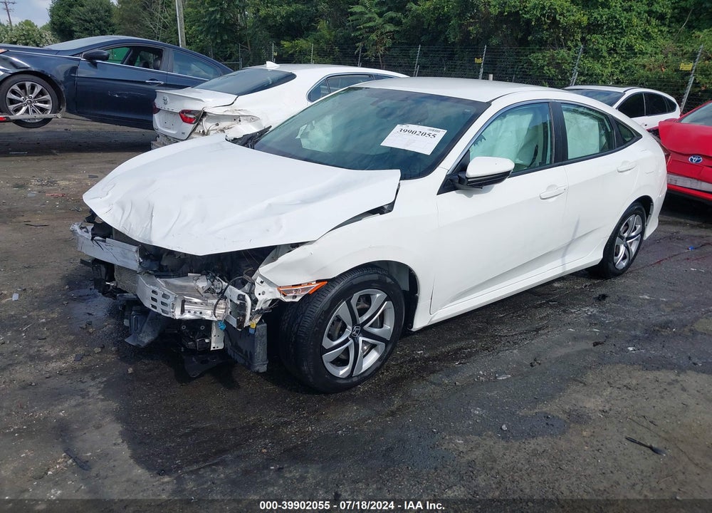 2017 HONDA CIVIC LX VIN: 2HGFC2F55HH574196
