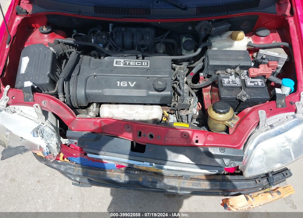 2006 CHEVROLET AVEO LS VIN: KL1TD56636B640699
